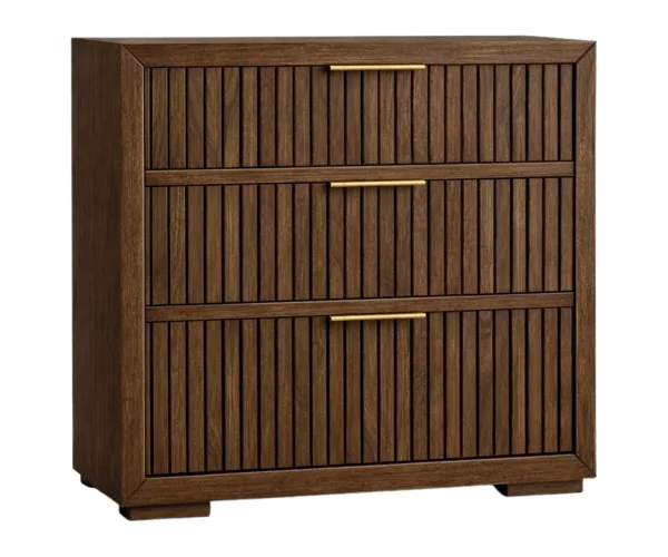 Cosmopolitan Loft 3 Drawer Nightstand