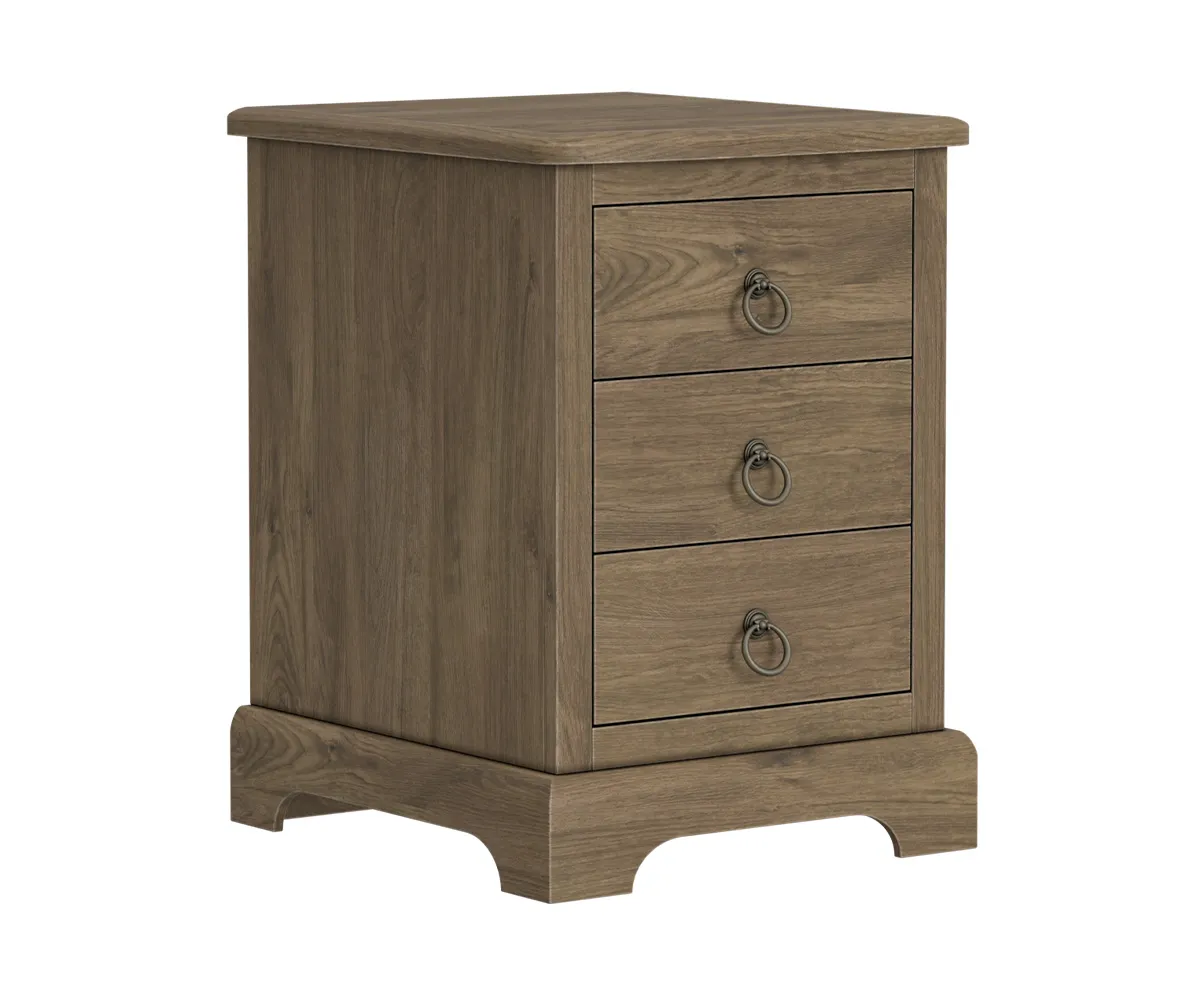 Ashford Grove 3 Drawer Nightstand 1 Ashford Grove 3 Drawer Nightstand