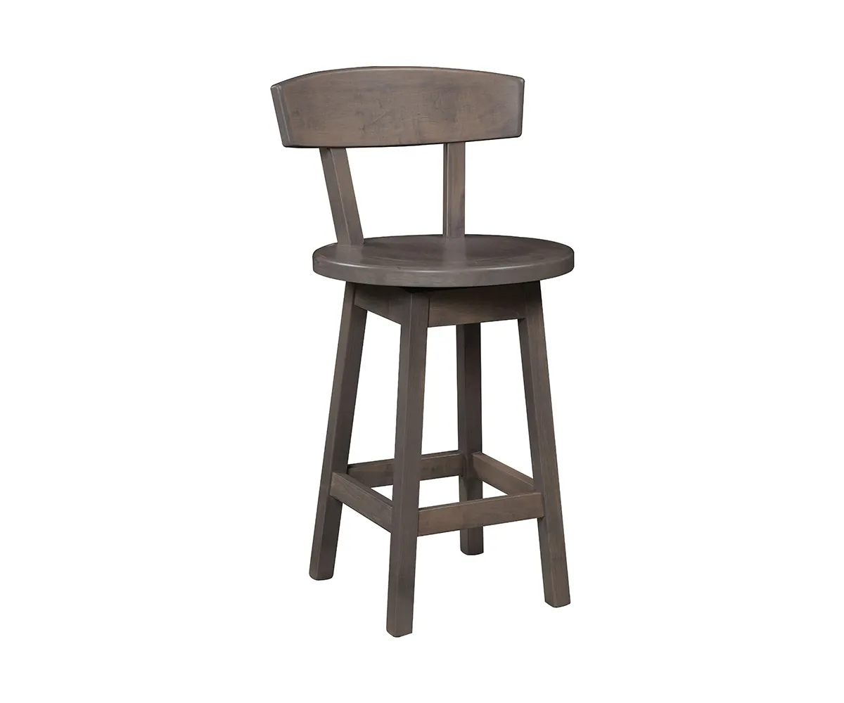 Lamont Bar Stool with Back 1 Lamont Bar Stool with Back