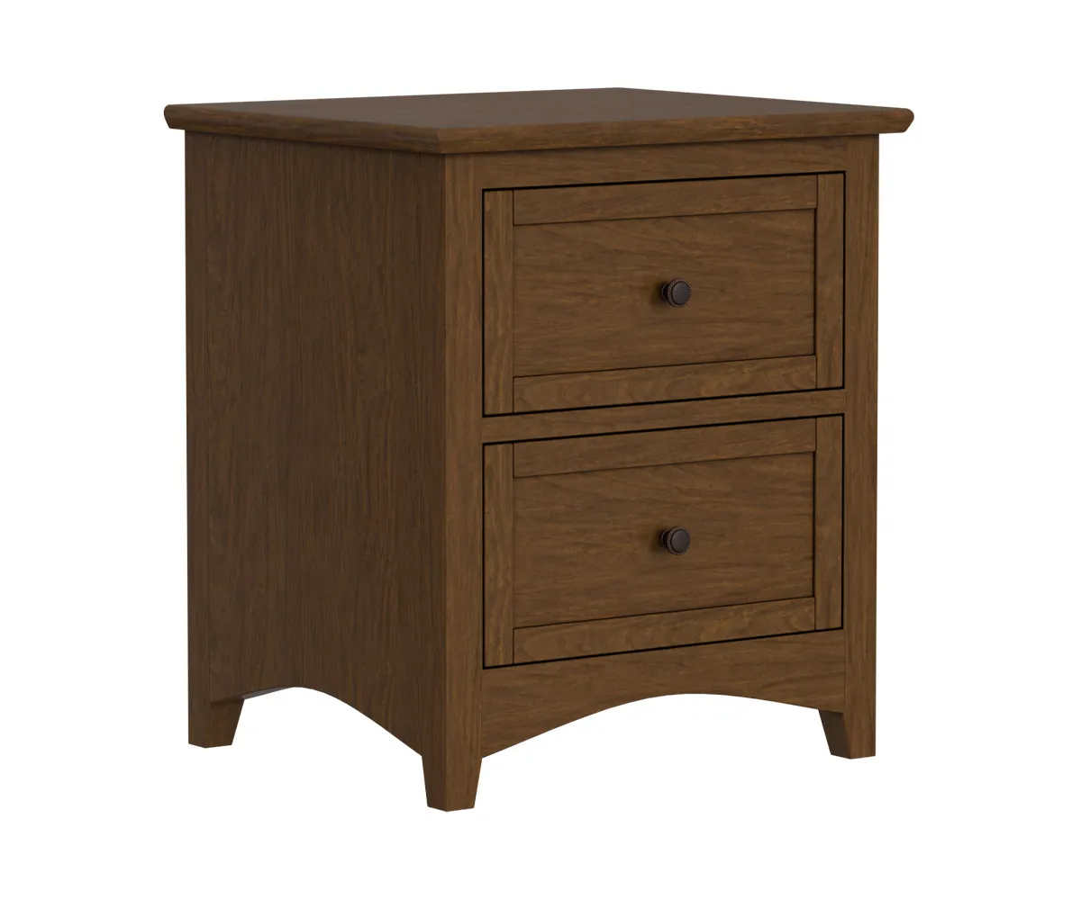 Cedar Hollow 2 Drawer Nightstand 1 Cedar Hollow 2 Drawer Nightstand